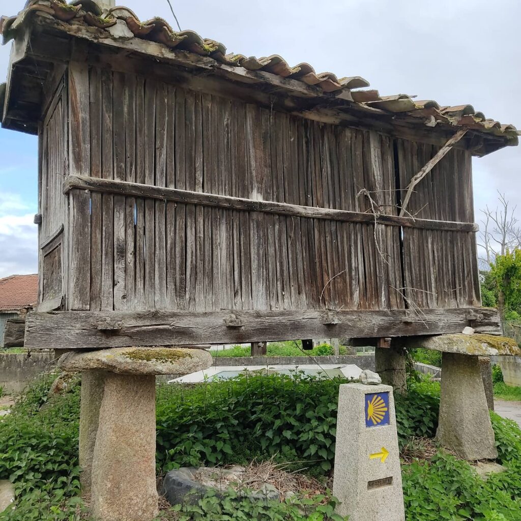 Hórreo, tipico granaio del nord-ovest della Penisola Iberica