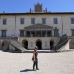 Syusy Blady alla villa di Poggio a Caiano